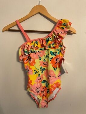 GIRLS FLORAL ONE PIECE SZ.12